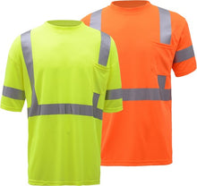 Load image into Gallery viewer, GSS 5007/5008 - Hi-Viz Short Sleeve Shirts | Main View