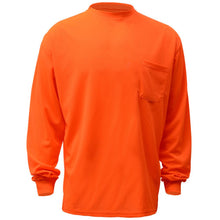 Load image into Gallery viewer, gss-5504-moisture-wicking-long-sleeve-safety-t-shirt-front