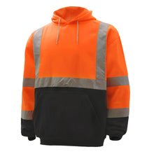Load image into Gallery viewer, GSS 7002 - Safety Orange ANSI Class 3 Sweatshirt | Front Left View