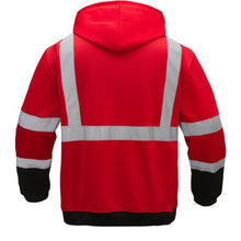 Load image into Gallery viewer, GSS 7014 - Red Safety Vests | Back View