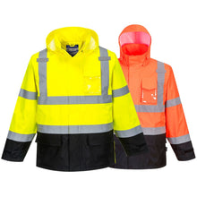 Load image into Gallery viewer, Portwest US366 – High Visibility Rain Jackets | Main View