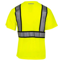 Load image into Gallery viewer, Radians DST911 – Safety Green FR High Visibility Shirts |Back view