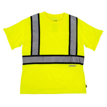 Load image into Gallery viewer, Radians DST911 – Safety Green FR High Visibility Shirts | Front Flat view
