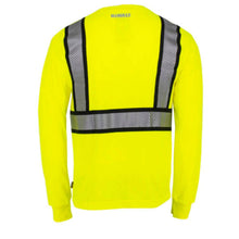 Load image into Gallery viewer, Radians DST921 – Safety Green FR High Visibility Shirts | Back view