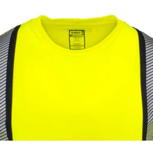 Load image into Gallery viewer, Radians DST921 – Safety Green FR High Visibility Shirts | Neckline view