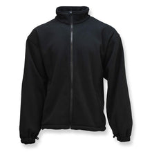 Load image into Gallery viewer, Radians SJ320-3ZGS - Safety Green Hi-Viz Bomber Jacket | Front Fleece View