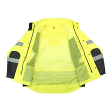 Load image into Gallery viewer, Radians SJ410B-3ZGS - Safety Green Hi-Viz Parka | Front View Open Shell