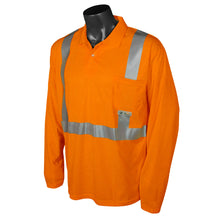 Load image into Gallery viewer, Radians ST22-2POS - Safety Orange Hi-Viz Polo Shirt | Front View