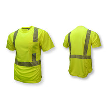Load image into Gallery viewer, Radians ST31-2PGS - Safety Green Hi-Viz Short Sleeve Shirt | Main View