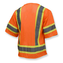 Load image into Gallery viewer, Radians SV22-3ZOM - Safety Orange ANSI Class 3 Safety Vest | Back Right View