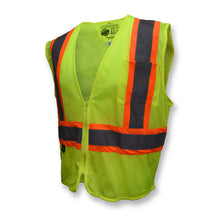 Load image into Gallery viewer, Radians SV225-2ZGM - Safety Green ANSI Class 2 Safety Vest | Front Left View