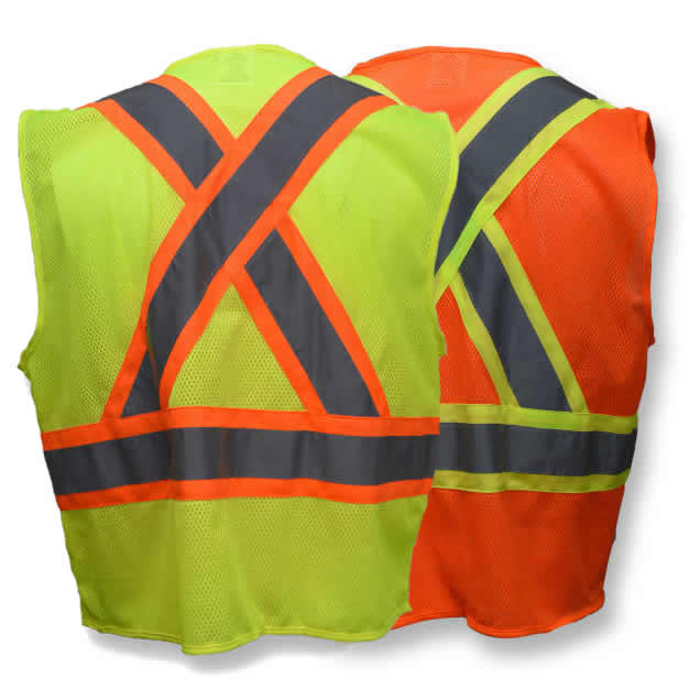 Radians SV22X, Economy Mesh X-Back, Type R, Class 2 Vest | Hi-Viz.com