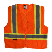 Load image into Gallery viewer, Radians SV22X-2ZOM - Safety Orange ANSI Class 2 Safety Vest | Front View Flat