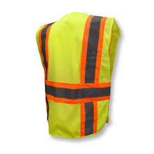 Load image into Gallery viewer, Radians SV24-2ZGM - Safety Green Safety Vest | Back Right View