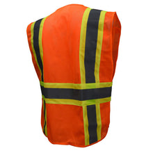 Load image into Gallery viewer, Radians SV24-2ZOM - Safety Orange Safety Vest | Back Right View