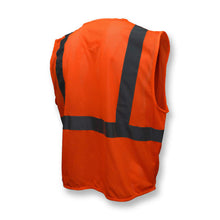 Load image into Gallery viewer, Radians SV25-2ZOM - Safety Orange ANSI Class 2 Safety Vest | Back Right View
