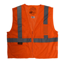 Load image into Gallery viewer, Radians SV25-2ZOM - Safety Orange ANSI Class 2 Safety Vest | Front Flat View