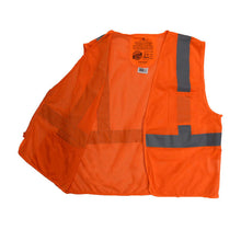 Load image into Gallery viewer, Radians SV25-2ZOM - Safety Orange ANSI Class 2 Safety Vest | Inside View
