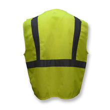 Load image into Gallery viewer, Radians SV2GM - Safety Green ANSI Class 2 Safety Vests | Back View