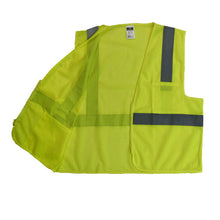 Load image into Gallery viewer, Radians SV2ZGM - Safety Green ANSI Class 2 Safety Vests | Front Inside View