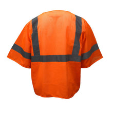 Load image into Gallery viewer, Radians SV3ZOM - Safety Orange ANSI Class 3 Safety Vest | Back View