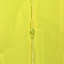 Load image into Gallery viewer, Radians SV46G - Safety Green Breakaway Safety Vest | Zipper View
