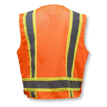 Load image into Gallery viewer, Radians SV46O - Safety Orange Breakaway Safety Vest | Back View