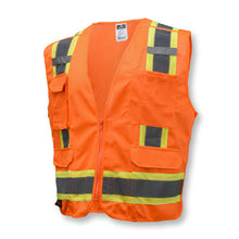 Load image into Gallery viewer, Radians SV46O - Safety Orange Breakaway Safety Vest | Front Left View
