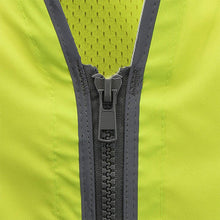 Load image into Gallery viewer, Radians SV55-2ZGD - Safety Green Surveyor Safety Vest | Zipper View