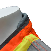 Load image into Gallery viewer, Radians SV55-2ZOD - Safety Orange Surveyor Safety Vest | Neck Pad View