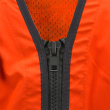 Load image into Gallery viewer, Radians SV55-2ZOD - Safety Orange Surveyor Safety Vest | Zipper View