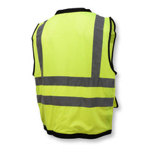 Load image into Gallery viewer, Radians SV59Z-2ZGD - Safety Green Surveyor Safety Vest | Back Right View