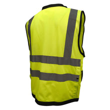 Load image into Gallery viewer, Radians SV59-2ZGD - Safety Green Surveyor Safety Vest | Back Right View