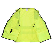 Load image into Gallery viewer, Radians SV59Z-2ZGD - Safety Green Surveyor Safety Vest | Inside View