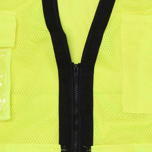 Load image into Gallery viewer, Radians SV59Z-2ZGD - Safety Green Surveyor Safety Vest | Zipper View