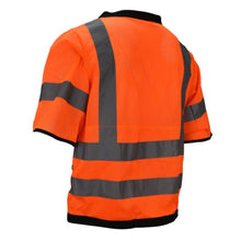 Load image into Gallery viewer, Radians SV59-3ZOD - Safety Orange ANSI Class 3 Safety Vest | Back Left View