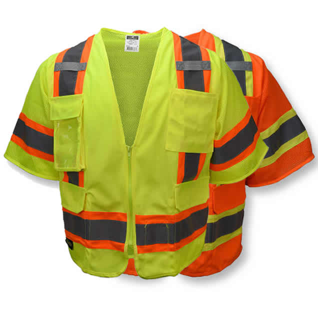 Radians SV63, Two-Tone Surveyor Class 3 Vest | Hi-Viz.com