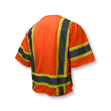 Load image into Gallery viewer, Radians SV63O - Safety Orange ANSI Class 3 Safety Vests | Back Right View