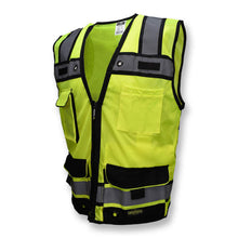 Load image into Gallery viewer, Radians SV65-2ZGM - Safety Green Surveyor Safety Vest | Front Left View