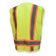 Load image into Gallery viewer, Radians SV6B-2ZGD - Safety Green Surveyor Safety Vests | Back Right View