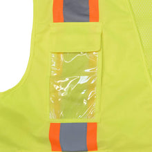 Load image into Gallery viewer, Radians SV6GM - Safety Green Surveyor Safety Vest | Right Pocket View