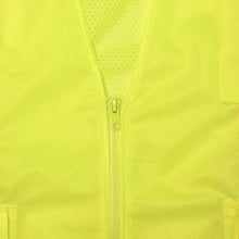 Load image into Gallery viewer, Radians SV6GM - Safety Green Surveyor Safety Vest | Zipper View