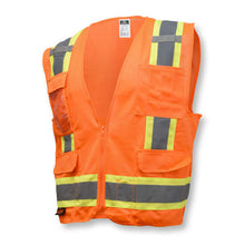 Load image into Gallery viewer, Radians SV6OM - Safety Orange Surveyor Safety Vest | Front Left View