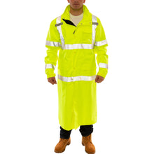 Load image into Gallery viewer, Tingley C24122 - Safety Green Hi-Viz Rain Jacket | Front View