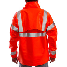 Load image into Gallery viewer, Tingley J44129 - Safety Orange Hi-Viz FR Jacket | Back View