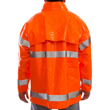 Load image into Gallery viewer, Tingley J53129 - Safety Orange Hi-Viz FR Jacket | Back View