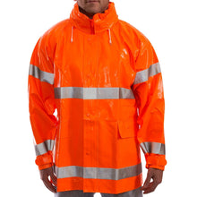 Load image into Gallery viewer, Tingley J53129 - Safety Orange Hi-Viz FR Jacket | Front View