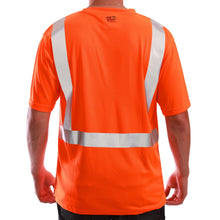 Load image into Gallery viewer, Tingley S75029 - Safety Orange Hi-Viz Short Sleeve Shirt | Back View