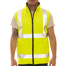 Load image into Gallery viewer, Tingley V26022 - Safety Green ANSI Class 2 Safety Vest | Front View