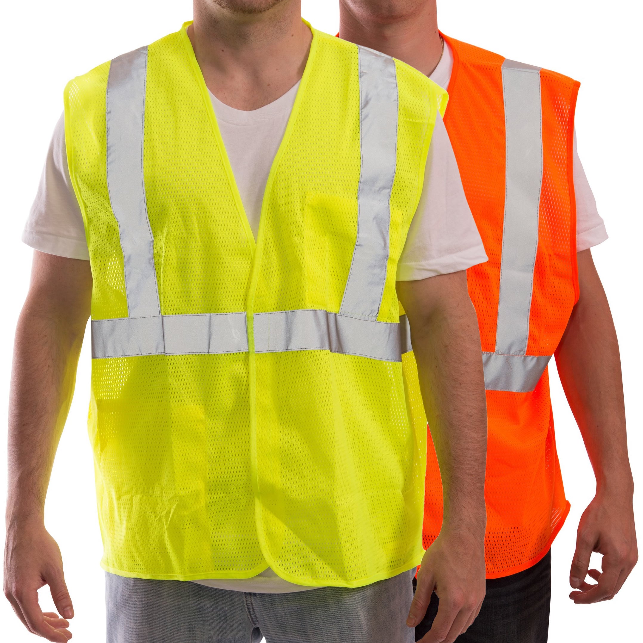 Tingley V70622 & V70629, Mesh, Hook & Loop Class 2 Safety Vest
